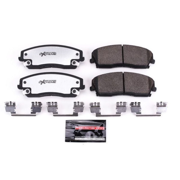 Power Stop 05-19 Chrysler 300 Front Z26 Extreme Street Brake Pads w/Hardware - Z26-1056