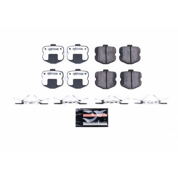 Power Stop 06-13 Chevrolet Corvette Rear Z26 Extreme Street Brake Pads w/Hardware - Z26-1185R