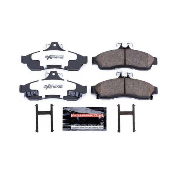 Power Stop 94-96 Chevrolet Caprice Rear Z26 Extreme Street Brake Pads w/Hardware - Z26-628