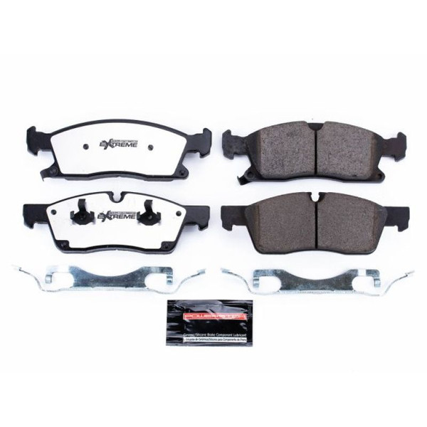 Power Stop 11-16 Dodge Durango Front Z36 Truck & Tow Brake Pads w/Hardware - Z36-1455