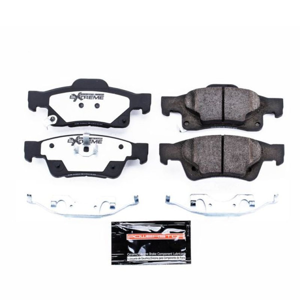 Power Stop 11-19 Dodge Durango Rear Z36 Truck & Tow Brake Pads w/Hardware - Z36-1498