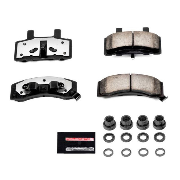Power Stop 94-99 Chevrolet C1500 Suburban Front Z36 Truck & Tow Brake Pads w/Hardware - Z36-370