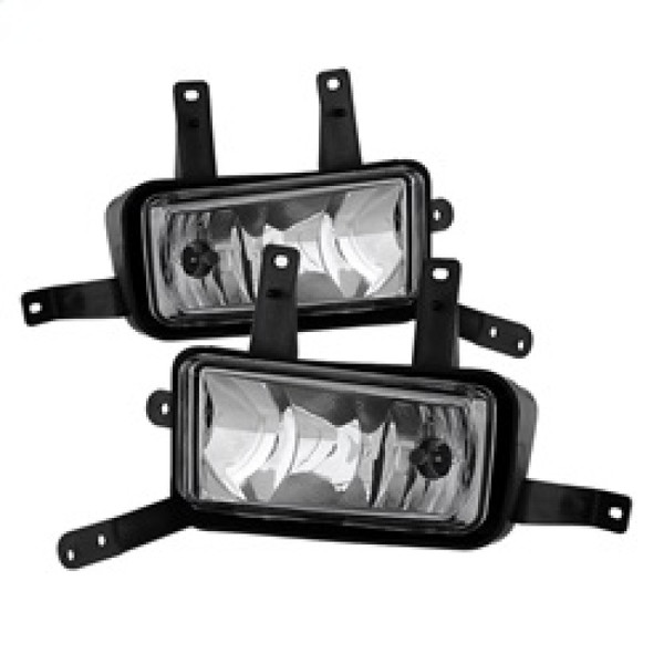 Spyder 9031588 Fog Lights, w/Chrome Trim Cover And Switch, Clear