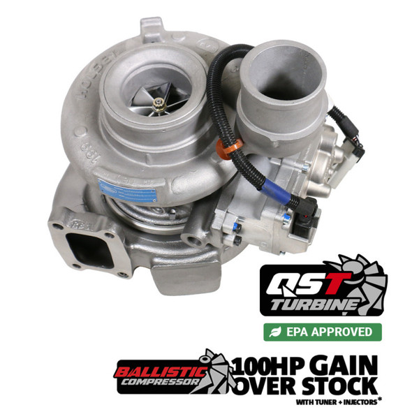 BD Diesel fits 13-18 Dodge 6.7L Cummins 64.5mm Compressor 70mm Turbine Screamer Turbo - 1045771