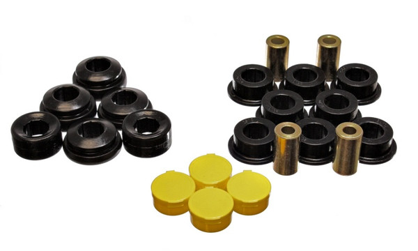 Energy Suspension fits  01-05 Honda Civic/CRX / 02-05 Civic Si Black Rear Control Arm Bushing Set - 16.3118G