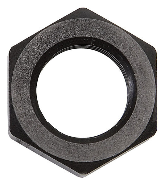 Russell Performance 661893 Adapter Fitting Bulkhead Nut -6AN Black Anodize