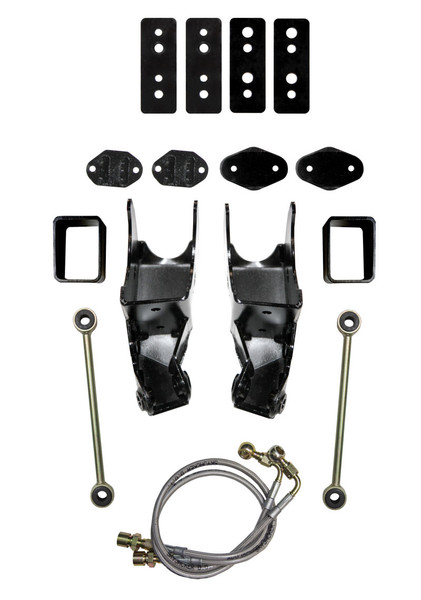 Skyjacker JK42RLSB 3.5-4 in. JK Rear Coil-Over Shock Brackets for 07-18 Jeep JK