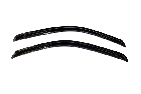 AVS fits  09-18 Dodge RAM 1500 Standard Cab Ventvisor Outside Mount Window Deflectors 2pc - Smoke - 92002