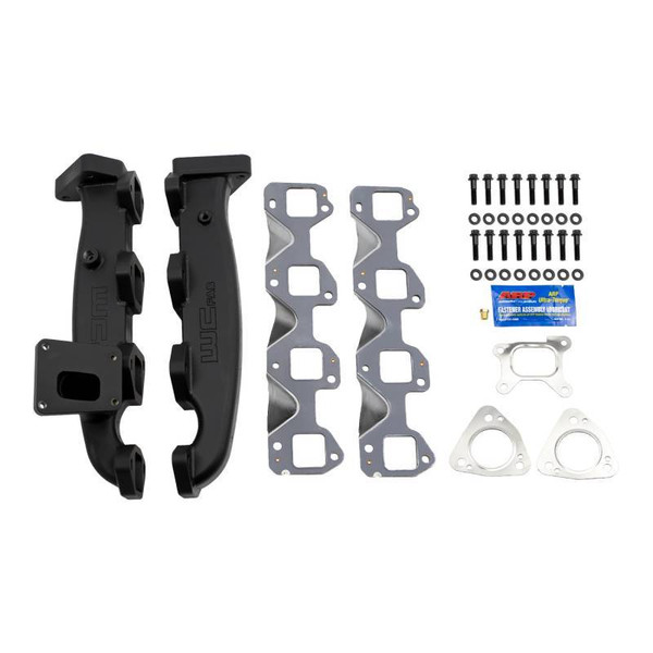 Wehrli 17-22 L5P Duramax Billet Exhaust Manifold Kit w/ Gaskets and ARP Hardware - WCF100373