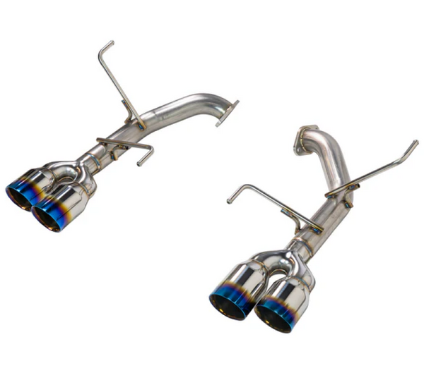 Remark 2022+ Subaru WRX (VB) 3.5in Axleback Exhaust w/ Burnt Stainless Double Wall Tip - RO-TTVB-D