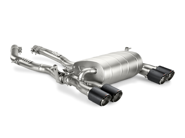 Akrapovic M-BM/T/8H Slip-On Line Exhaust System (Titanium); For BMW M3/M4