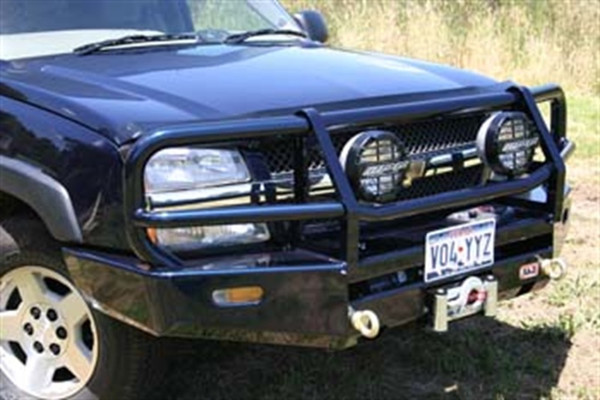 ARB 3462020 Front Deluxe Bull Bar Winch Mount Bumper, For Avalanche 1500