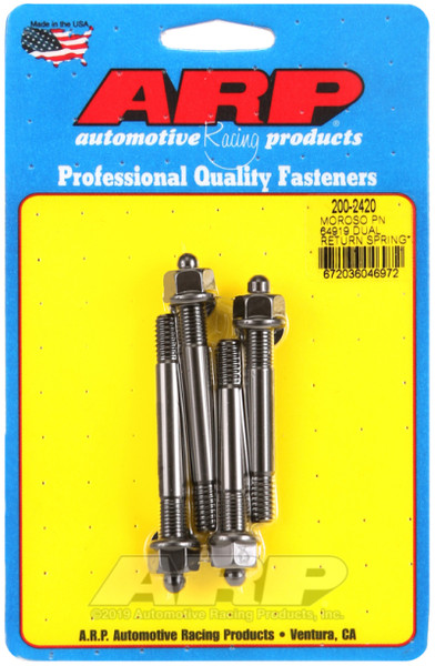 ARP fits  Moroso 64919 Dual Return Spring w/ 1in Spacer Plate Carb Stud Kit - 200-2420