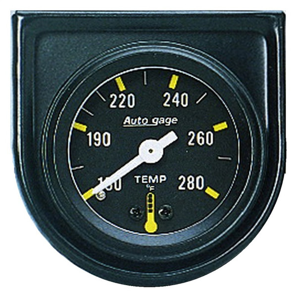 Auto Meter 2352 1-1/2" Autogage Mechanical Water Temp Gauge 100-280 F NEW - 2352
