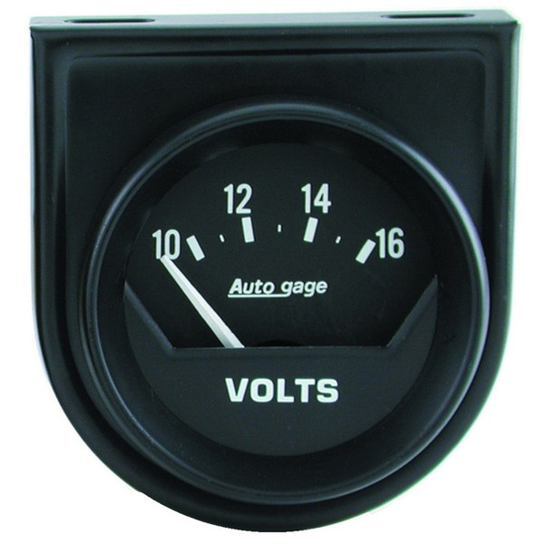 Auto Meter 2362 2-1/16" Autogage Electric Voltmeter 10-16V Air-Core;