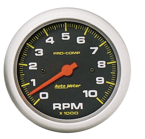 Auto Meter 5161 3-3/8" Pro-Comp In-Dash Elec Tachometer Gauge 0-10;000 RPM
