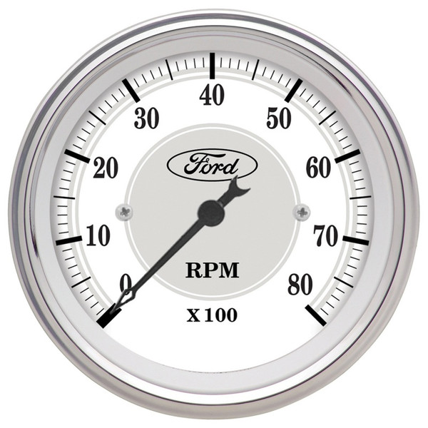 Auto Meter 880088 3-1/8" Masterpiece In-Dash Tachometer Gauge 0-8000RPM For Ford