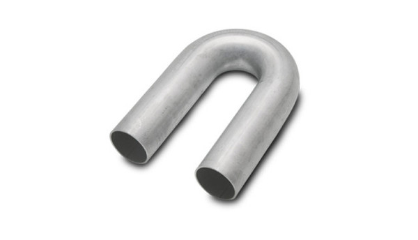 Vibrant 321 Stainless Steel 180 Degree Mandrel Bend 1.75in OD x 2.625in CLR 18 Gauge Wall Thickness - 13822