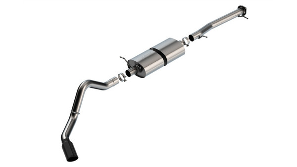 Borla 20-22 Chevrolet/GMC Silverado/Sierra 6.6L T-304 SS Cat-Back S-Type Exhaust - Brushed - 140833BC