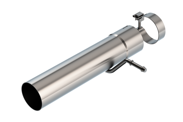 Borla 20-22 Chevrolet/GMC Silverado/Sierra 6.6L T-304 Stainless Steel Extension Pipe - Brushed - 60713