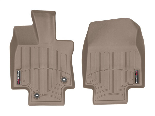 WeatherTech 2020+ Toyota Highlander Front FloorLiner - Tan - 4516091