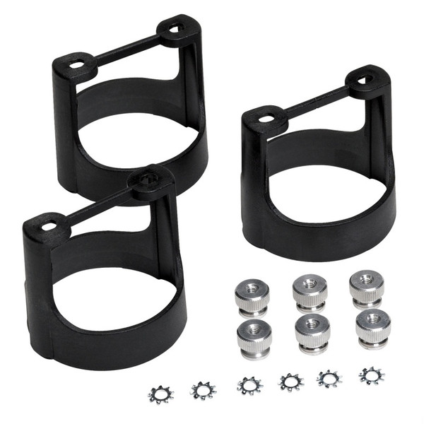 AutoMeter Gauge Bracket Kit 2-5/8in. Black Composite Qty 3 - 3245