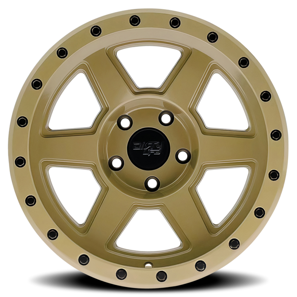 Dirty Life 9315 Compound 17x9 / 6x139.7 BP / -12mm Offset / 106mm Hub Desert Sand Wheel - 9315-7983DS12