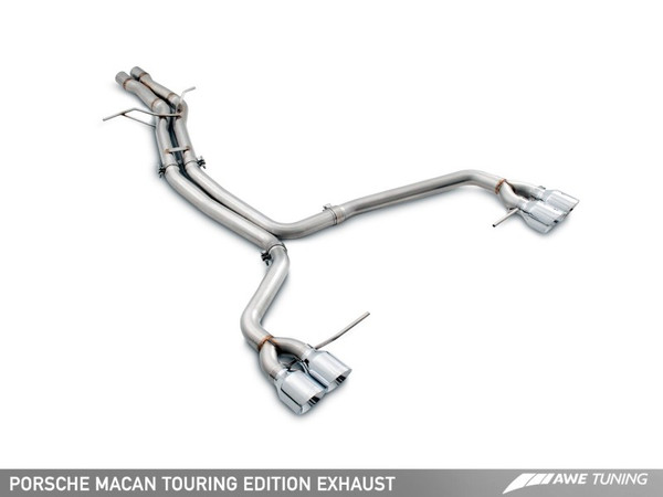 Awe Tuning 3015-43072 Touring Edition Exhaust System For 15-18 Porsche 95B Macan
