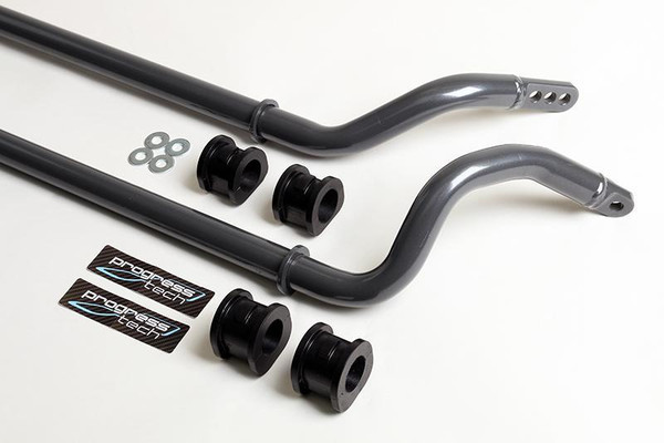 Progress Tech 14-19 Chevy Corvette C7 Front/Rear Sway Bar Kit(F 32mm Tub Non-Adj / R 33.3mm Tub Adj) - 63.0481