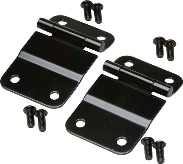 Kentrol 76-86 Jeep CJ7 Tailgate Hinge Pair - Powdercoat Black - 50419