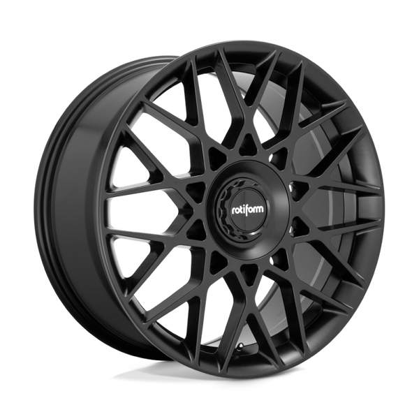 Rotiform R165 BLQ-C Wheel 19x8.5 5x108/5x114.3 35 Offset - Matte Black - R165198502+35A