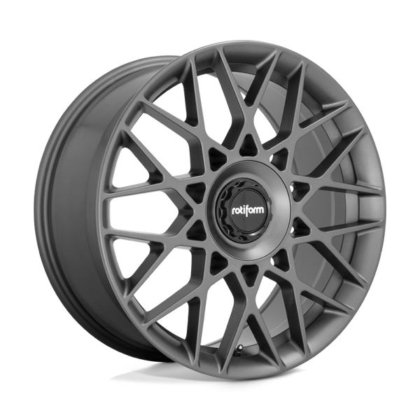 Rotiform R166 BLQ-C Wheel 19x8.5 5x112/5x120 45 Offset - Anthracite - R1661985F4+45A