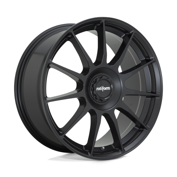 Rotiform R168 DTM Wheel 20x8.5 5x112/5x120 35 Offset - Satin Black - R1682085F4+35A