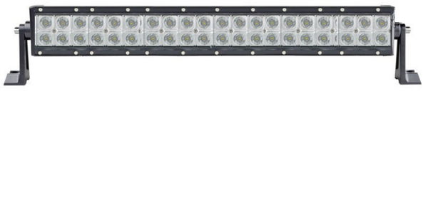 Go Rhino Universal 20in Double Row LED Light Bar - Black - 752020