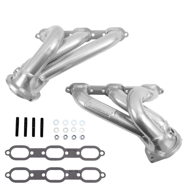 BBK 06-10 Dodge Charger / Chrysler 300 3.5L V6 1-5/8 Shorty Tuned Length Headers - Silver Ceramic - 40400
