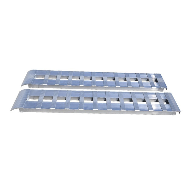 Gen-Y Heavy-Duty 6ft Aluminum Loading Ramps 14in x 72in 3K Capacity Per Ramp - Pair - GH-16072