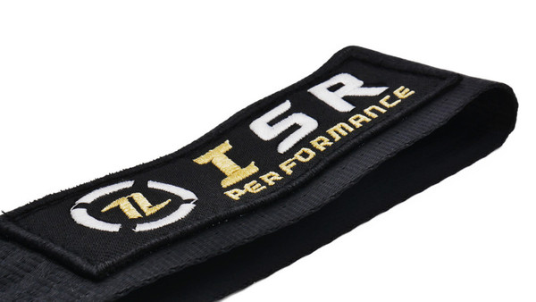 ISR Performance Universal Racing Tow Strap - Black - IS-TS-BK