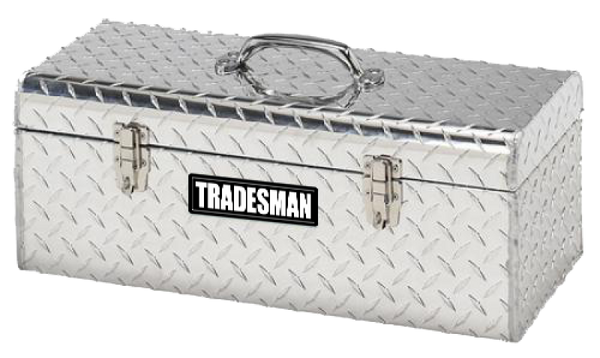 Tradesman Aluminum Handheld Tool Box (24in.) - Brite - 5124T
