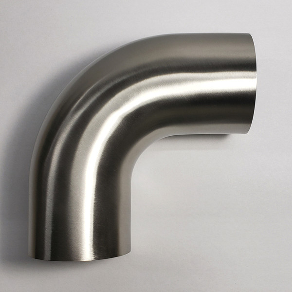 Stainless Bros 1.50in Diameter 1D / 1.50in CLR 90 Degree Bend Leg Mandrel Bend - 601-03856-4100