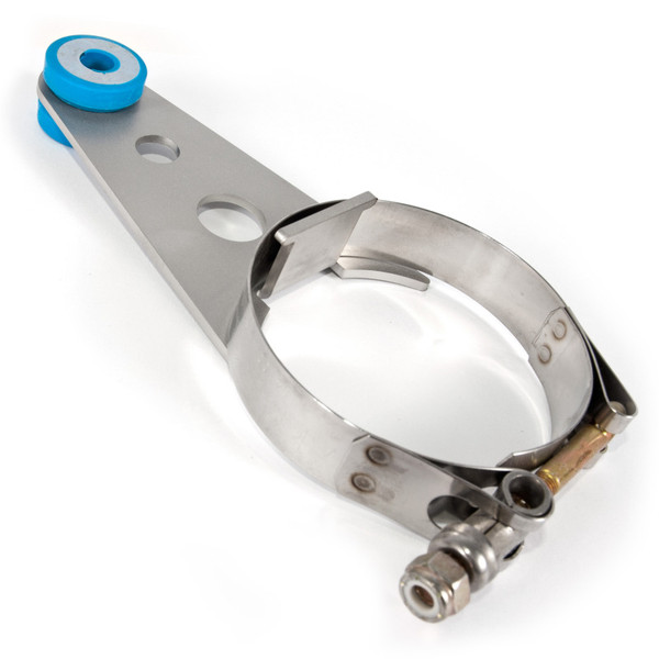 Stainless Works TH903BC 3" Bolt-On Exhaust Muffler Hanger - 90deg. Band Clamp - TH903BC
