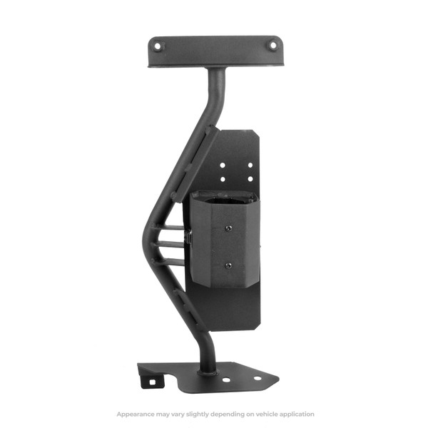 Go Rhino 07-18 Jeep Wrangler JK/JKU Front Fender Jack Mount for Xventure Gear EG Jack - Tex. Blk - 701007T