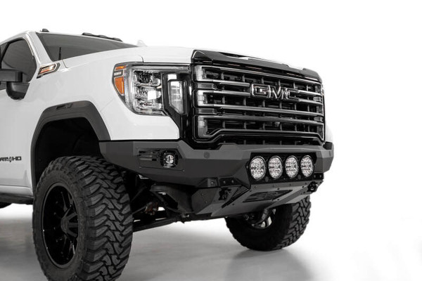 Addictive Desert Designs 20-23 GMC Sierra 2500/3500 Bomber Front Bumper - Black - F460014110103