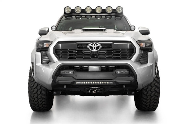 ADD 2024+ Toyota Tacoma Stealth Center Mount Winch Front Bumper w/ Top Hoop - F6703512601NA