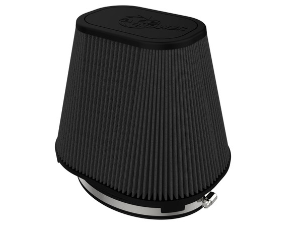 aFe MagnumFLOW Black Pro-5 R Air Filter (Use w/ PN 57-10002/57-10009/57-10018/57-10028) - 24-90112K