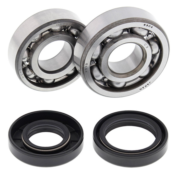 All Balls Racing 93-01 Yamaha YZ80 Crank Shaft Bearing Kit - 24-1023
