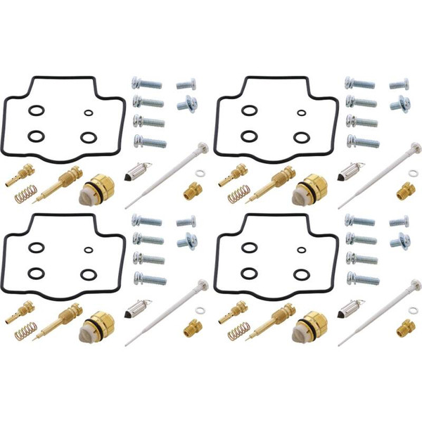 All Balls Racing 96-03 Kawasaki ZX750 (Ninja) ZX7R Carburetor Rebuild Kit - 26-1696
