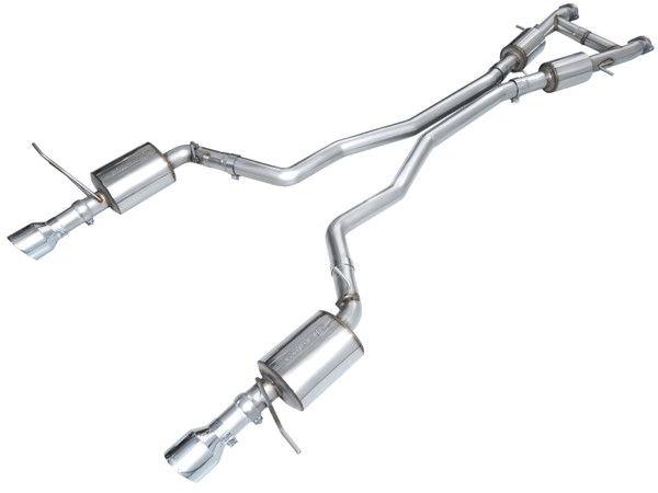 AWE Tuning 11-24 Dodge Durango 5.7L Touring Edition Exhaust w/ Chrome Silver Tips - 3015-32575