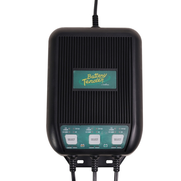 Battery Tender 3 Bank 3 Amp On-Board Marine Battery Charger - 022-1003-DL-WH