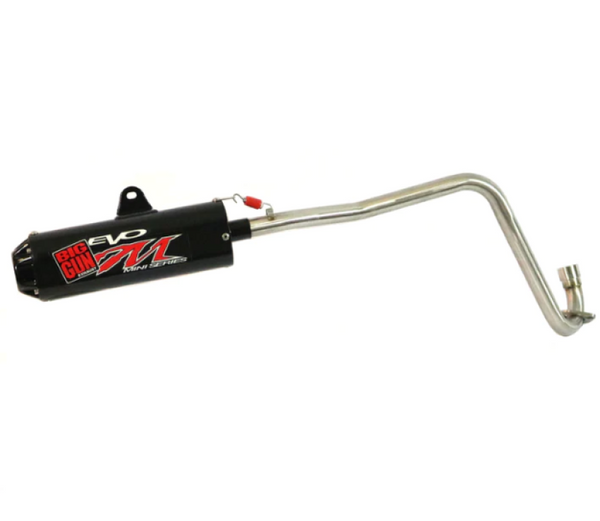 Big Gun 15-23 Polaris OUTLAW 110 Evo M Series Black Out Full System Exhaust - 10-7103-BK