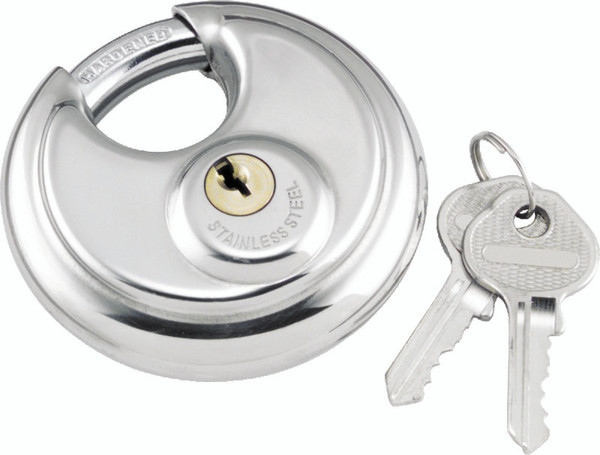 Bully Lock Round Stainless Pad - 132201